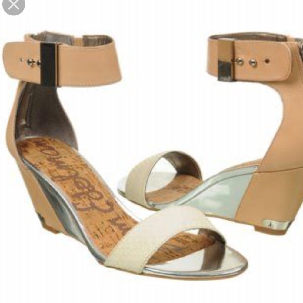 Sam Edelman Wedge Sandals NWT